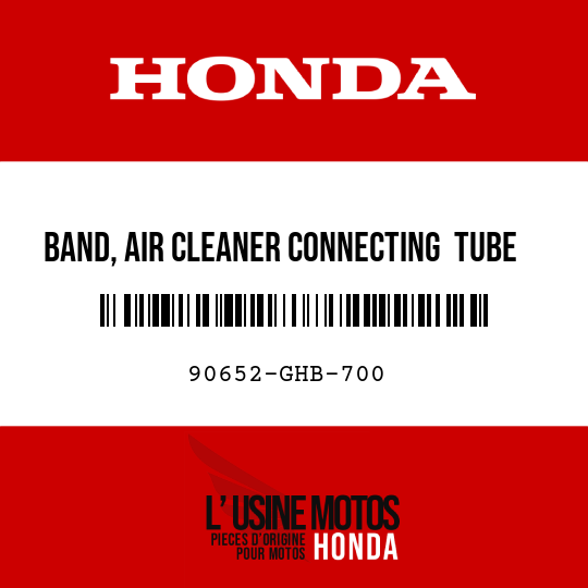 image de 90652-GHB-700 BAND, AIR CLEANER CONNECTING  TUBE (54)