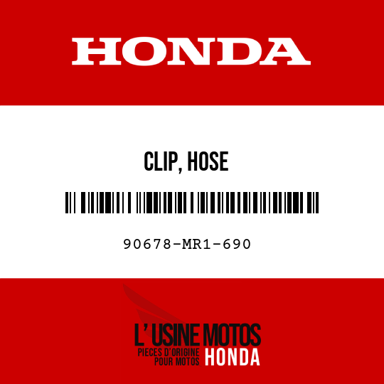 image de 90678-MR1-690 CLIP, HOSE