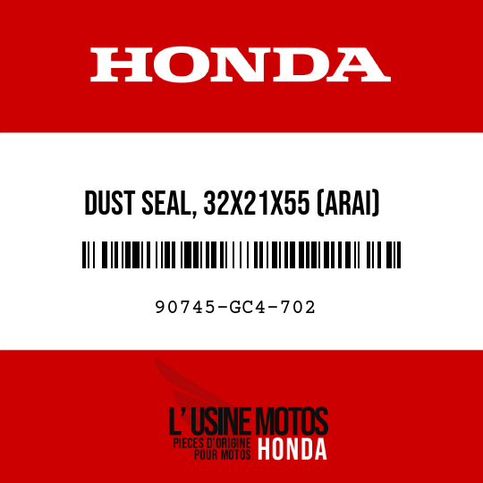 image de 90745-GC4-702 DUST SEAL, 32X21X55 (ARAI)