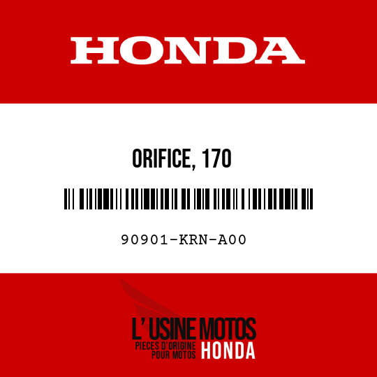 image de 90901-KRN-A00 ORIFICE, 170