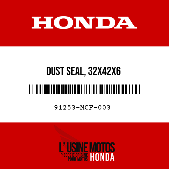 image de 91253-MCF-003 DUST SEAL, 32X42X6