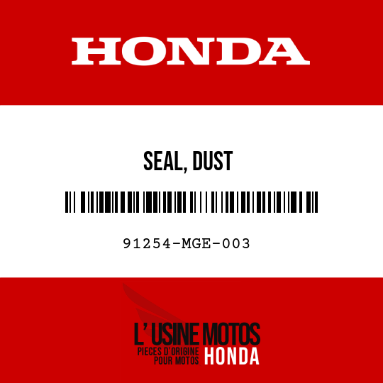 image de 91254-MGE-003 SEAL, DUST