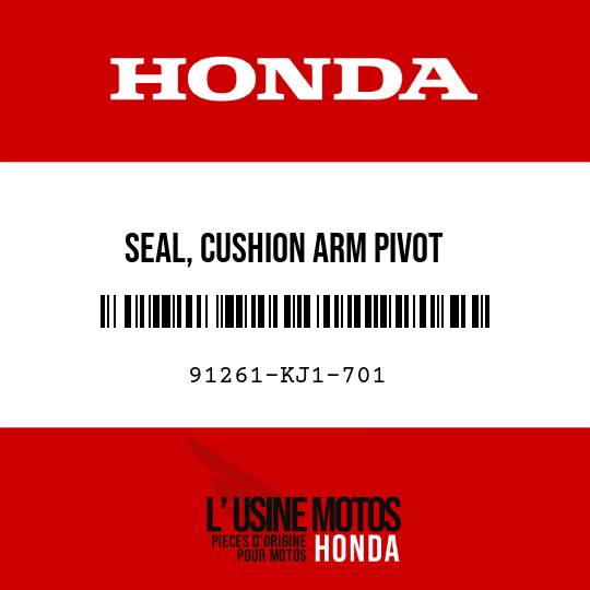 image de 91261-KJ1-701 SEAL, CUSHION ARM PIVOT
