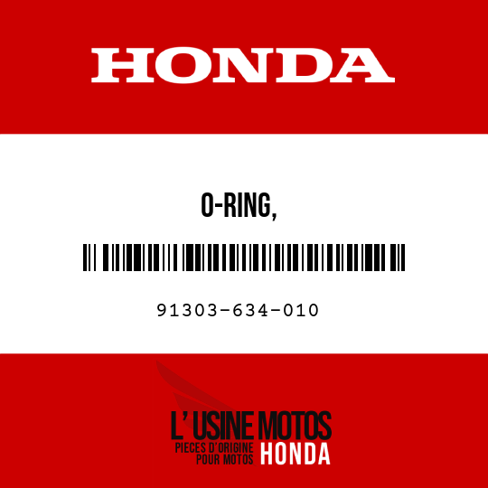 image de 91303-634-010 O-RING,