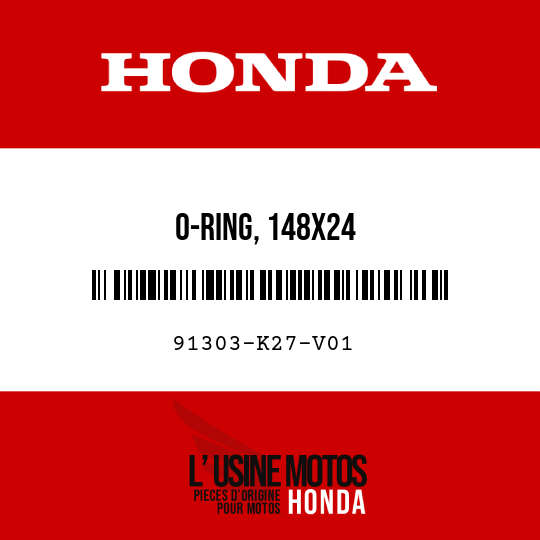 image de 91303-K27-V01 O-RING, 148X24