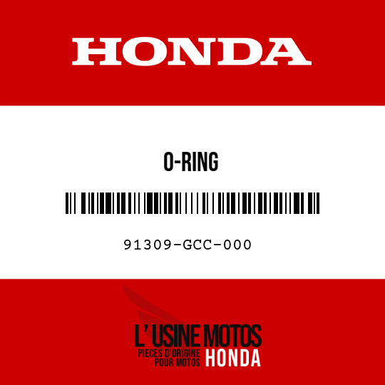 image de 91309-GCC-000 O-RING