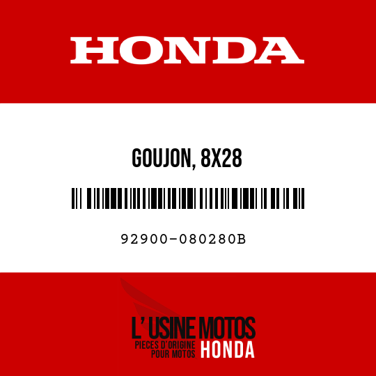 image de 92900-080280B GOUJON, 8X28