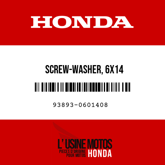 image de 93893-0601408 SCREW-WASHER, 6X14