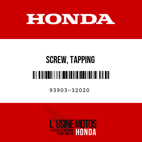 image de 93903-32020 SCREW, TAPPING