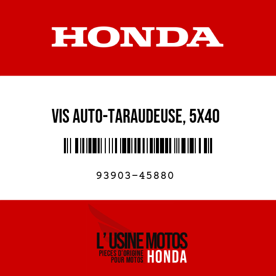 image de 93903-45880 VIS AUTO-TARAUDEUSE, 5X40