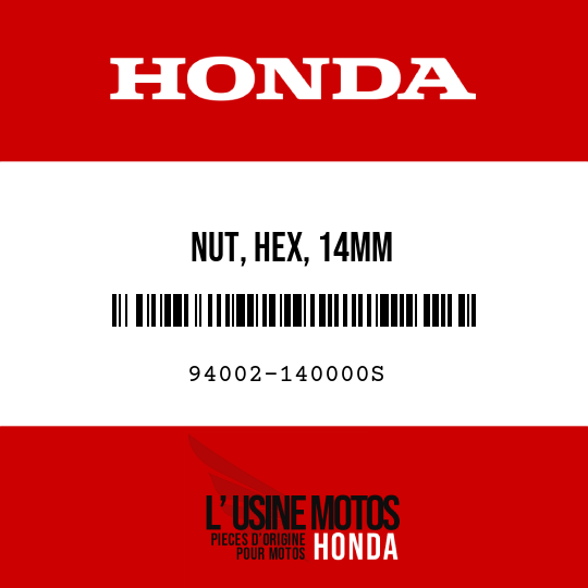 image de 94002-140000S NUT, HEX, 14MM