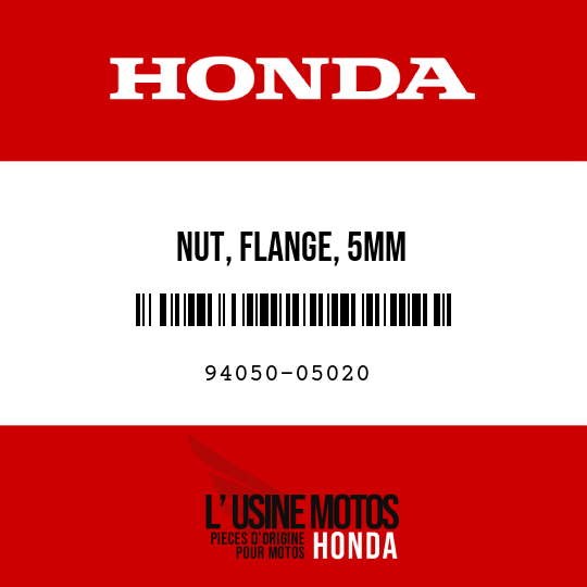 image de 94050-05020 NUT, FLANGE, 5MM