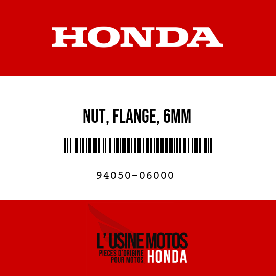 image de 94050-06000 NUT, FLANGE, 6MM