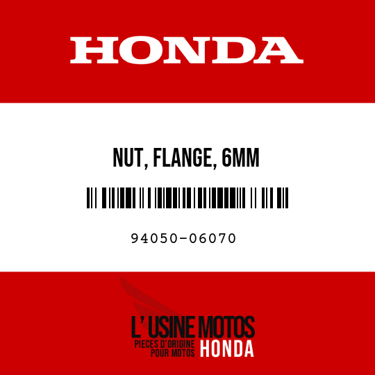 image de 94050-06070 NUT, FLANGE, 6MM