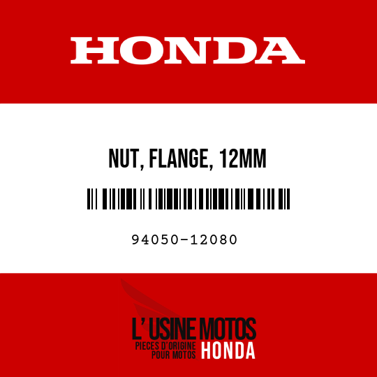 image de 94050-12080 NUT, FLANGE, 12MM
