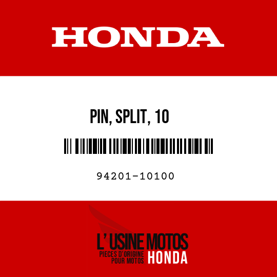 image de 94201-10100 PIN, SPLIT, 10