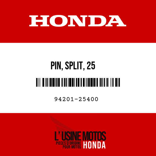 image de 94201-25400 PIN, SPLIT, 25