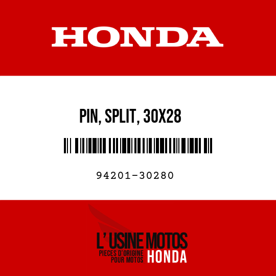 image de 94201-30280 PIN, SPLIT, 30X28