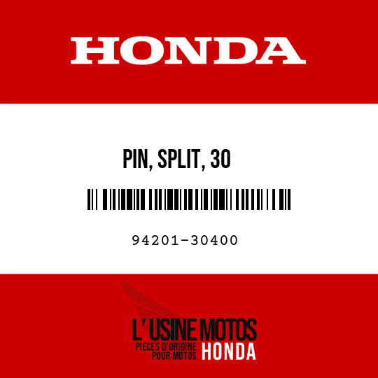 image de 94201-30400 PIN, SPLIT, 30