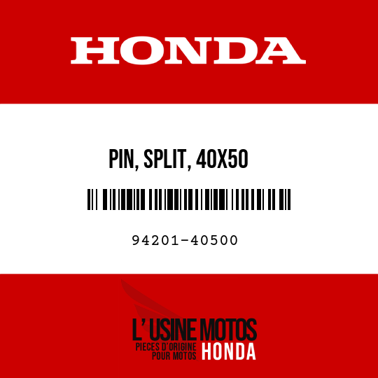 image de 94201-40500 PIN, SPLIT, 40X50
