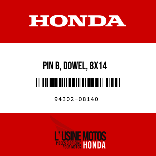 image de 94302-08140 PIN B, DOWEL, 8X14