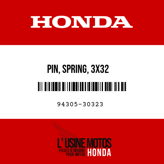 image de 94305-30323 PIN, SPRING, 3X32