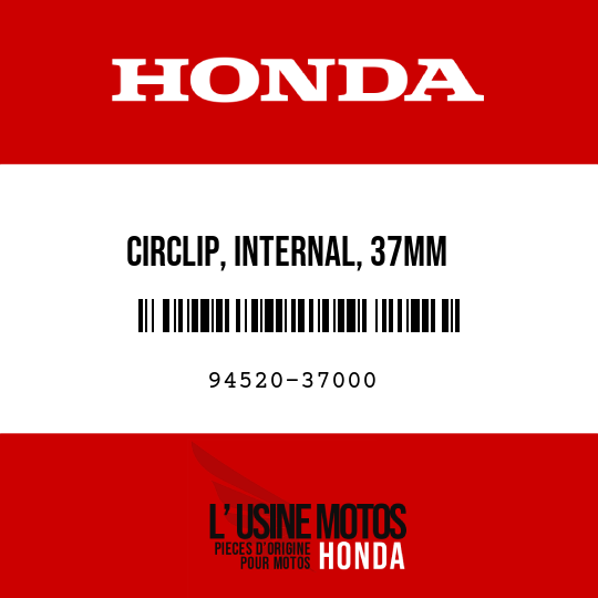 image de 94520-37000 CIRCLIP, INTERNAL, 37MM