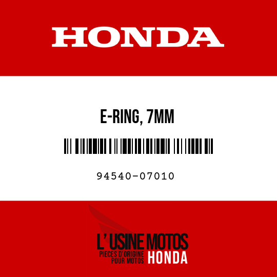 image de 94540-07010 E-RING, 7MM