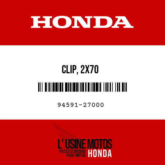 image de 94591-27000 CLIP, 2X70