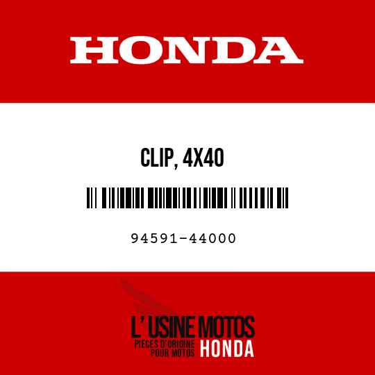 image de 94591-44000 CLIP, 4X40