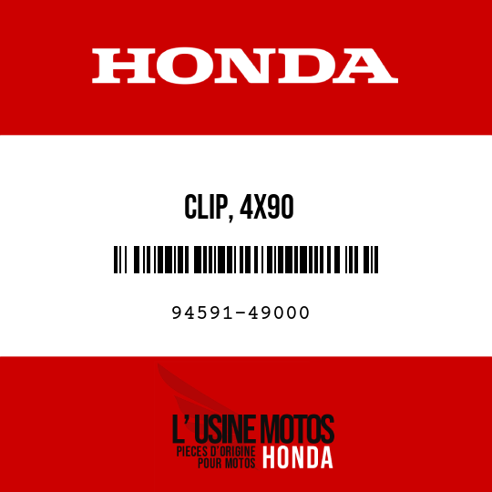 image de 94591-49000 CLIP, 4X90