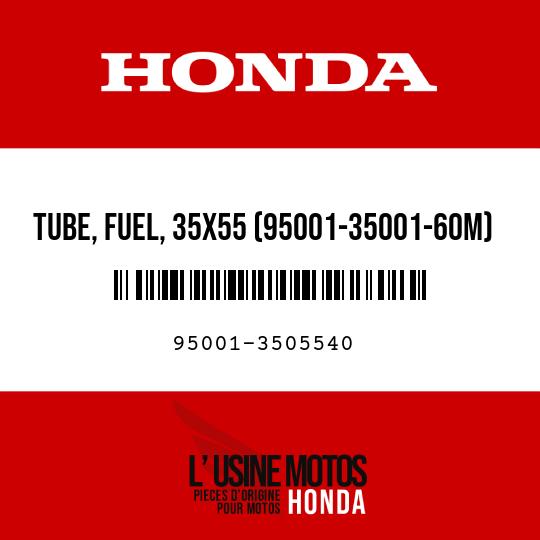image de 95001-3505540 TUBE, FUEL, 35X55 (95001-35001-60M)