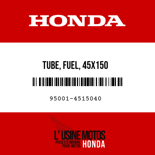 image de 95001-4515040 TUBE, FUEL, 45X150 (95001-45001-60M)