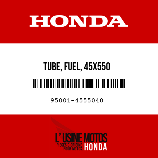 image de 95001-4555040 TUBE, FUEL, 45X550 (95001-45001-60M)