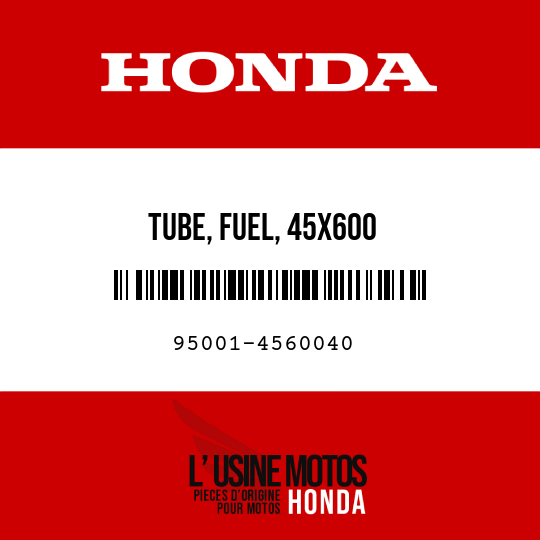 image de 95001-4560040 TUBE, FUEL, 45X600 (95001-45001-60M)