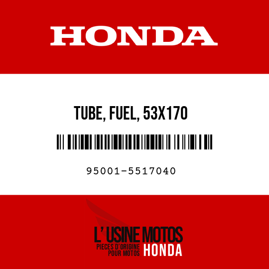 image de 95001-5517040 TUBE, FUEL, 53X170