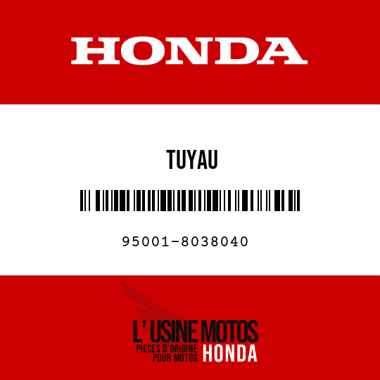 image de 95001-8038040 TUYAU