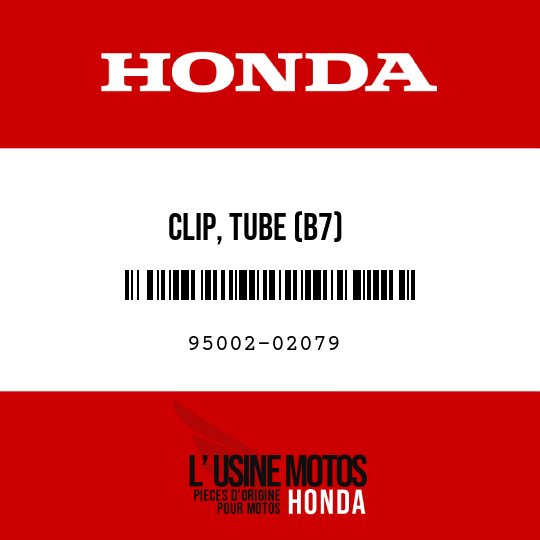 image de 95002-02079 CLIP, TUBE (B7)