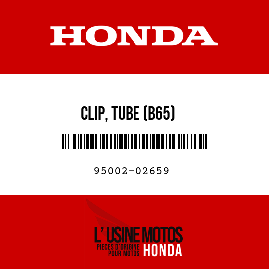 image de 95002-02659 CLIP, TUBE (B65)