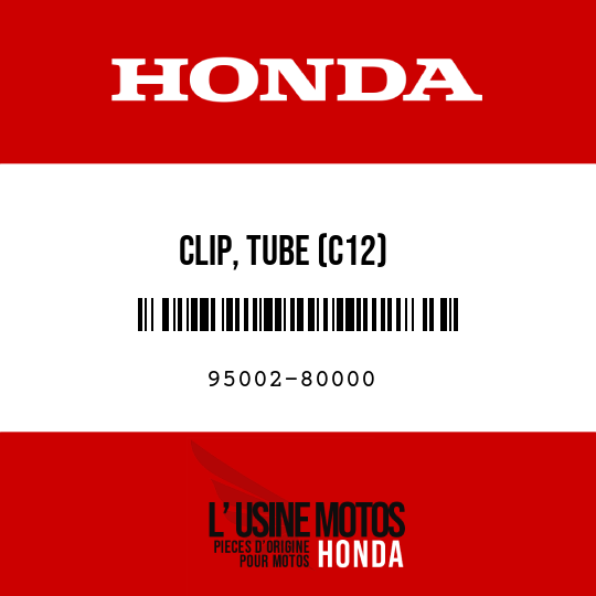 image de 95002-80000 CLIP, TUBE (C12)
