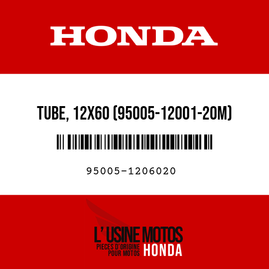 image de 95005-1206020 TUBE, 12X60 (95005-12001-20M)