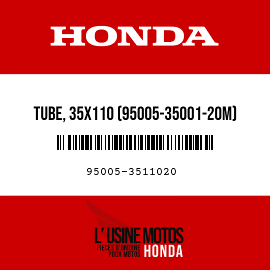 image de 95005-3511020 TUBE, 35X110 (95005-35001-20M)