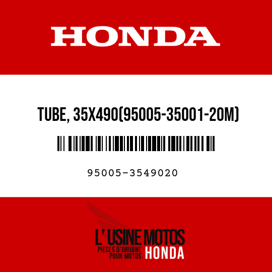 image de 95005-3549020 TUBE, 35X490(95005-35001-20M)