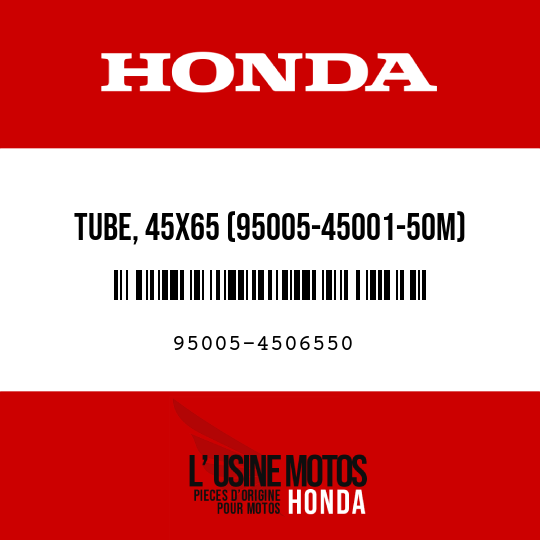 image de 95005-4506550 TUBE, 45X65 (95005-45001-50M)