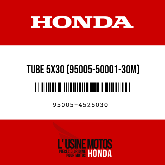image de 95005-4525030 TUBE 5X30 (95005-50001-30M)
