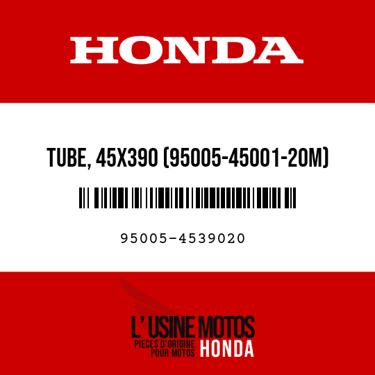 image de 95005-4539020 TUBE, 45X390 (95005-45001-20M)