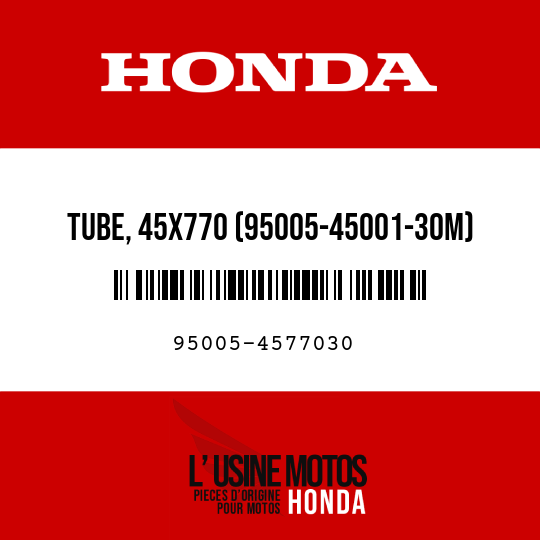image de 95005-4577030 TUBE, 45X770 (95005-45001-30M)
