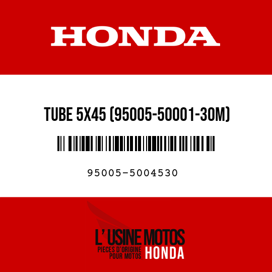 image de 95005-5004530 TUBE 5X45 (95005-50001-30M)