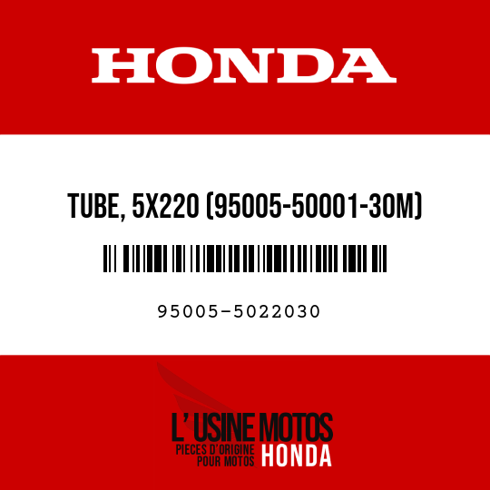image de 95005-5022030 TUBE, 5X220 (95005-50001-30M)