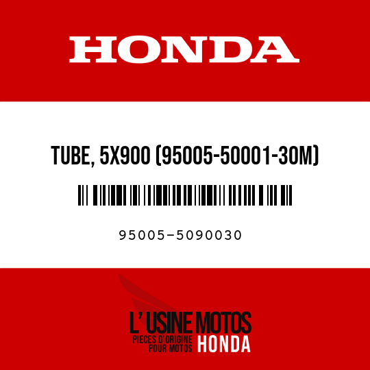 image de 95005-5090030 TUBE, 5X900 (95005-50001-30M)